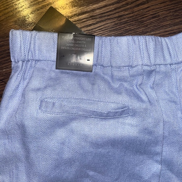 Light blue pantsuit (jacket and pants matching set) - Picture 5 of 8